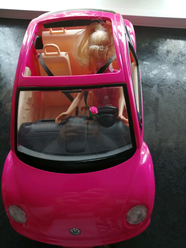 barbie car with opening doors and boot